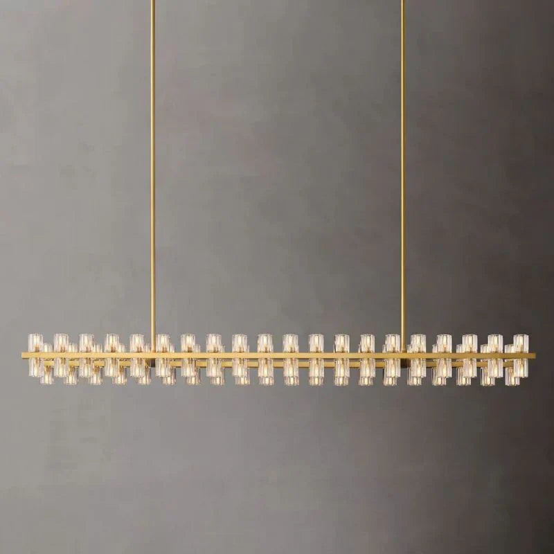 Arcachon Crystal Rectangular Chandelier48" 54" 72"