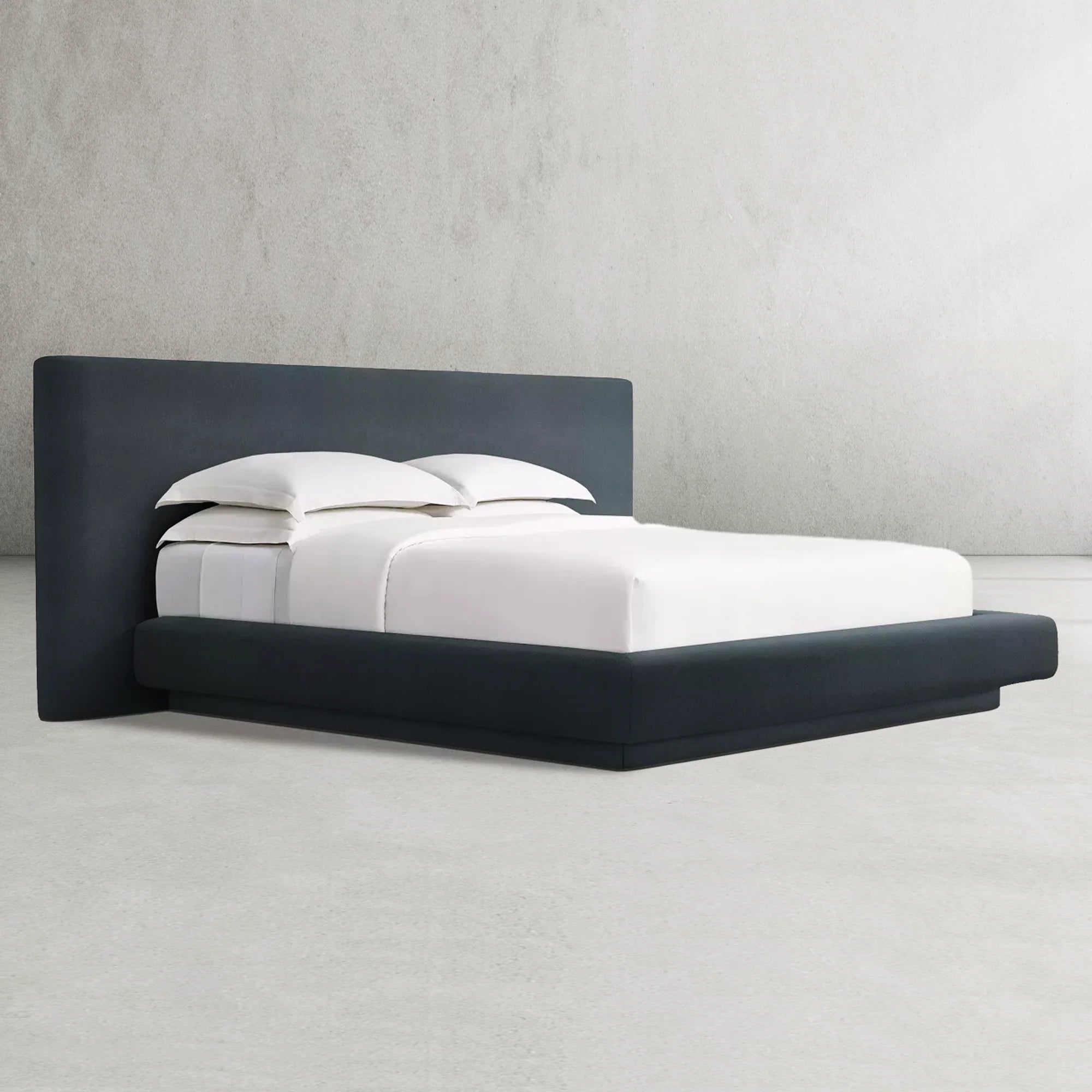 Mulholland Performance Extended Velvet Bed Frame