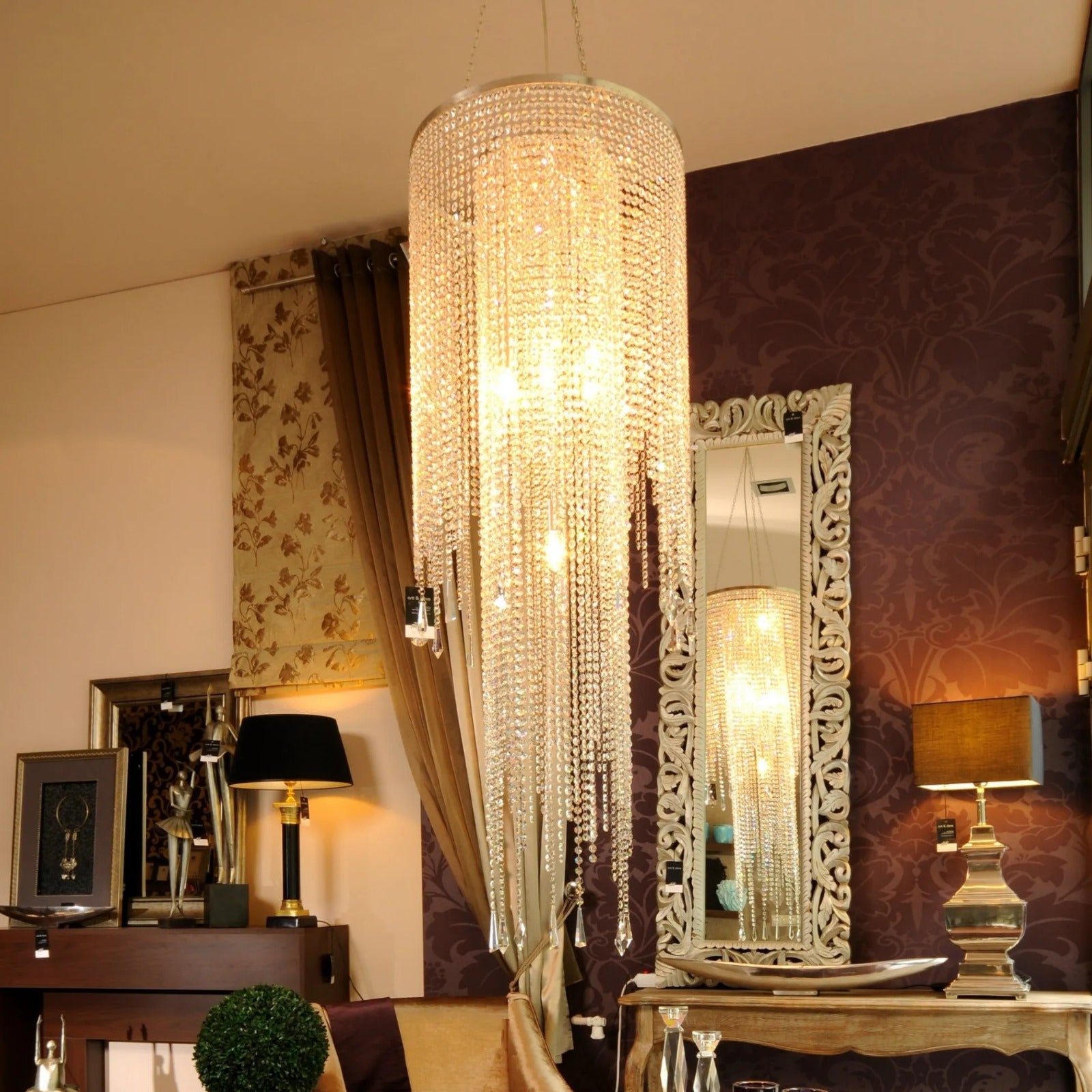 Crystal Long drop Chandlier( Customized )