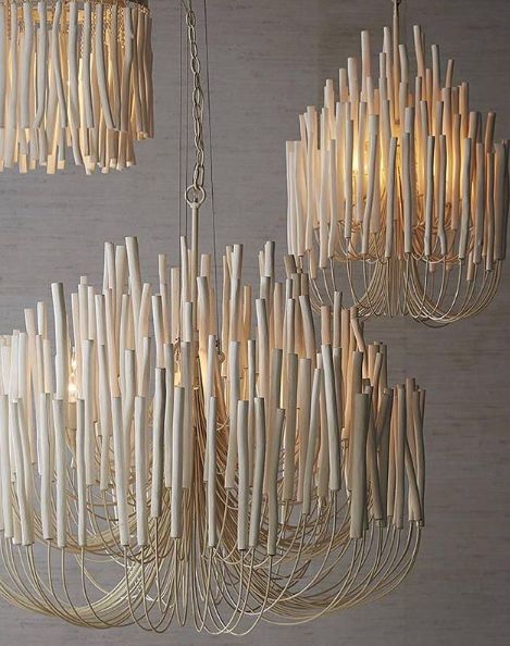 Arteriors Tilda Wide Alabaster Chandelier 21" 36"