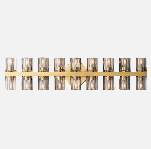 Arcachon Crystal Wall Sconce 26"W
