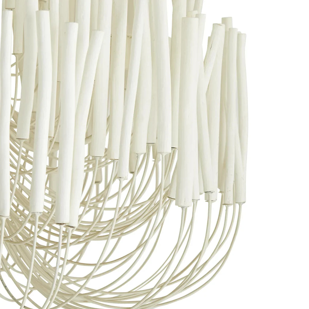 Arteriors Tilda Wide Alabaster Chandelier 21" 36"