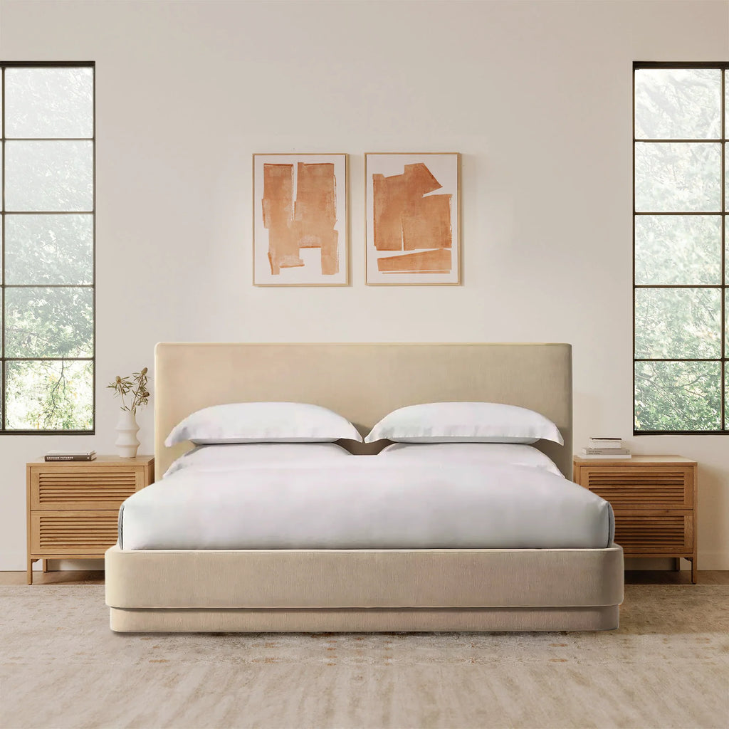 Mulholland Performance Velvet Bed Frame