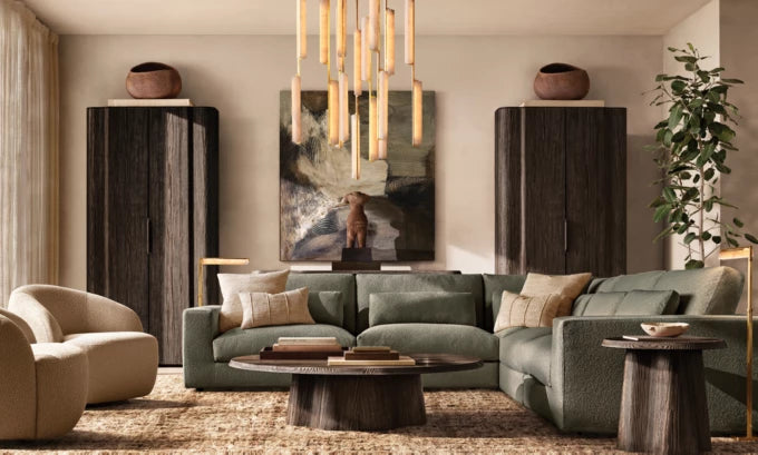 Audubon Alabaster Round Chandelier 56"