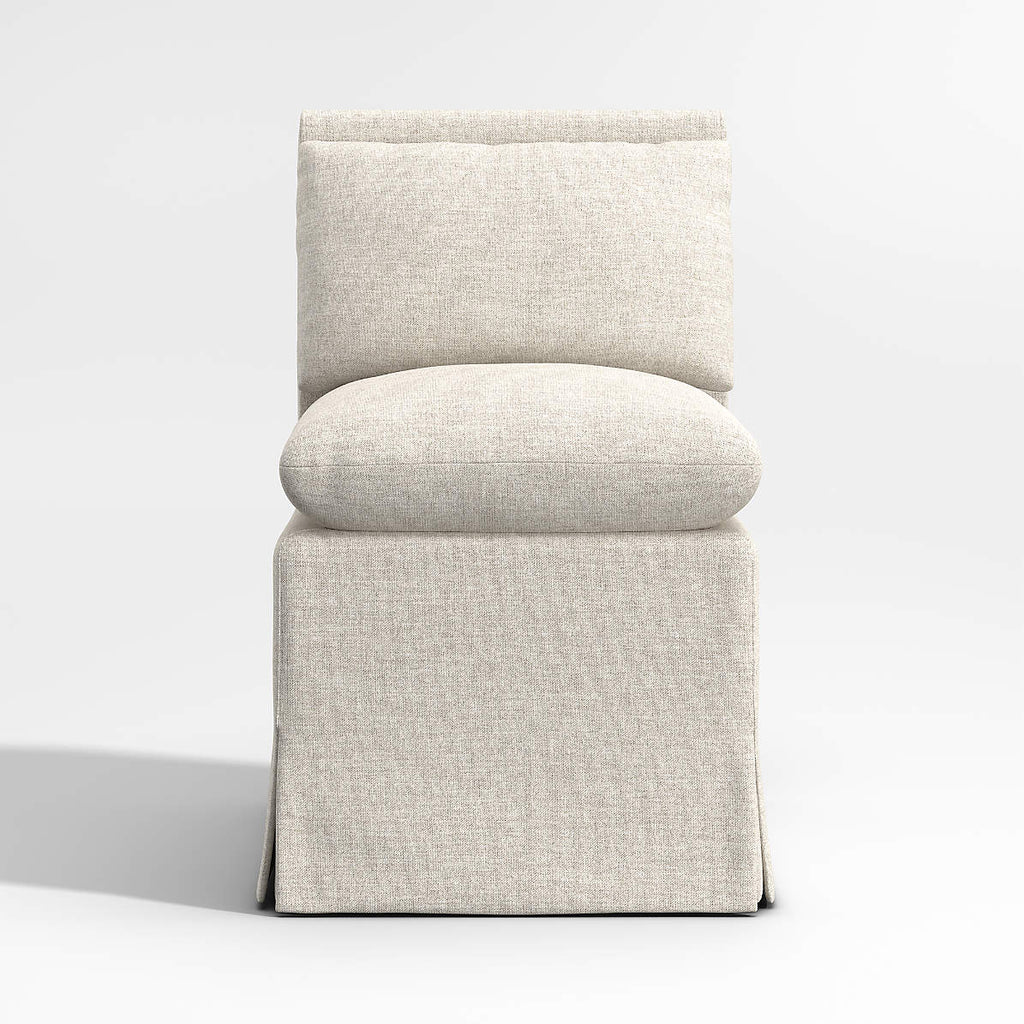 Belmar Ivory Upholstered Dining Arm Chair