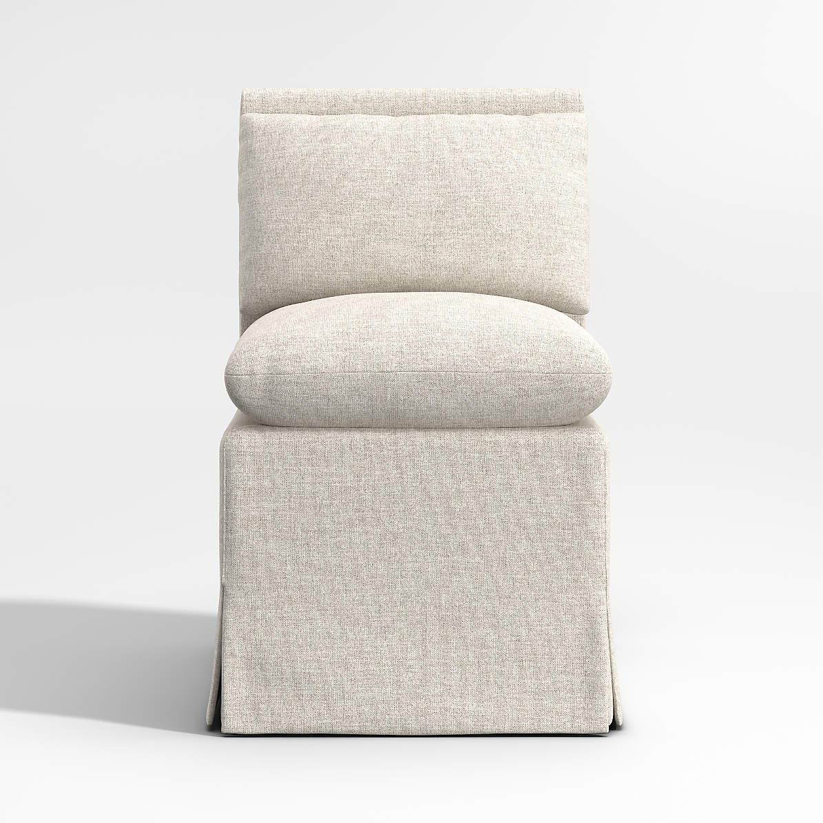 Belmar Ivory Upholstered Dining Arm Chair