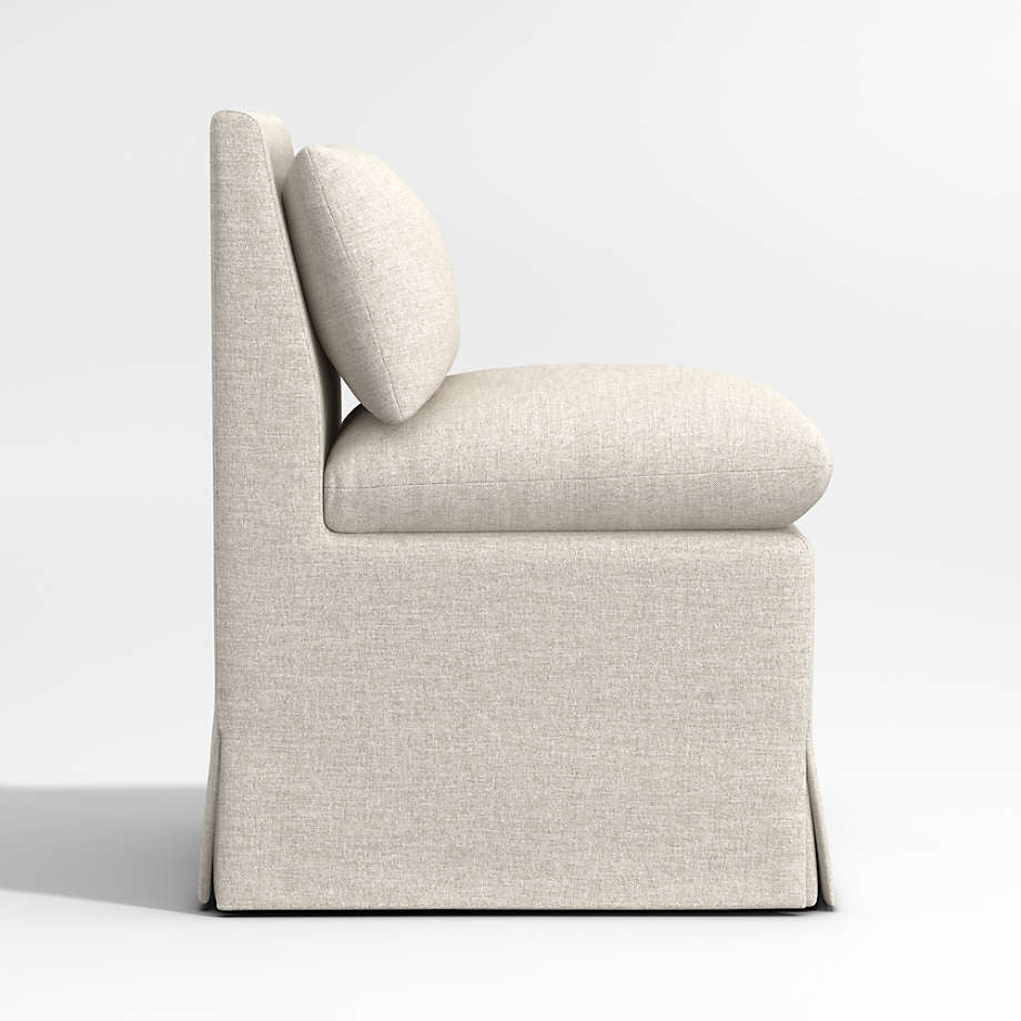 Belmar Ivory Upholstered Dining Arm Chair