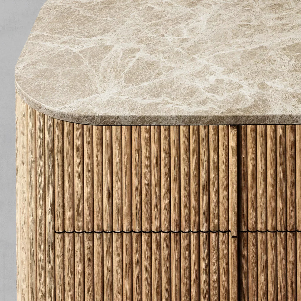 Mulholland Modern Stone 9-Drawer Dresser