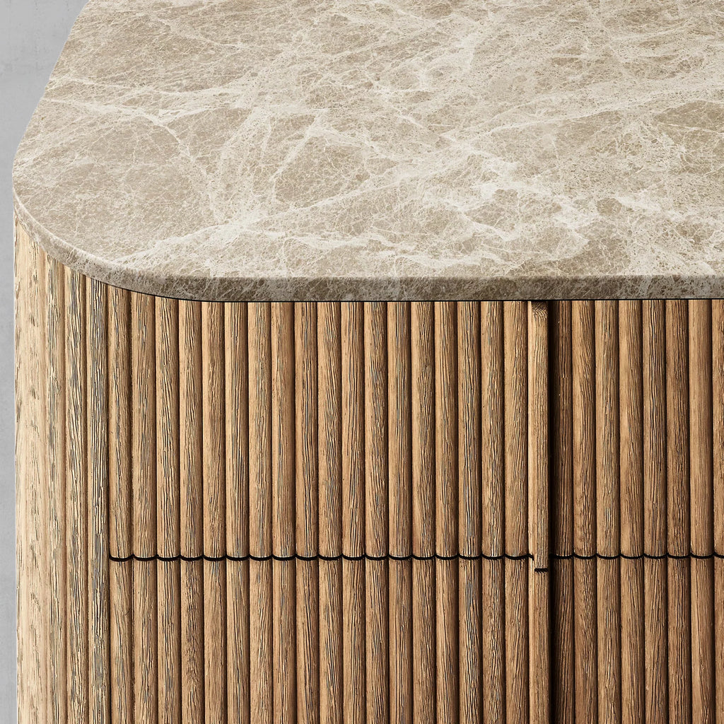 Mulholland Modern Stone 6-Drawer Dresser