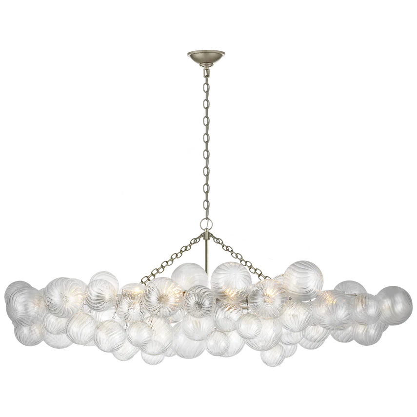 Talial Glass Large Linear Chandelier