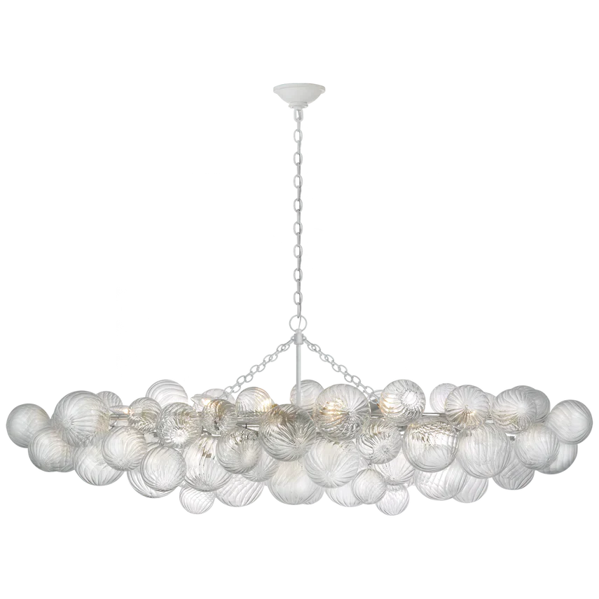 Talial Glass Large Linear Chandelier