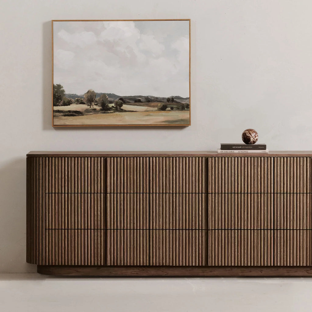 Mulholland Modern Sideboard 9-Drawer Dresser